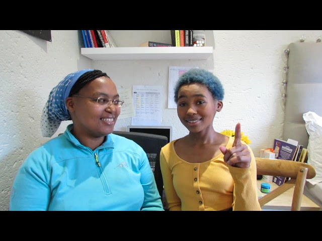 My daughter answers my questions