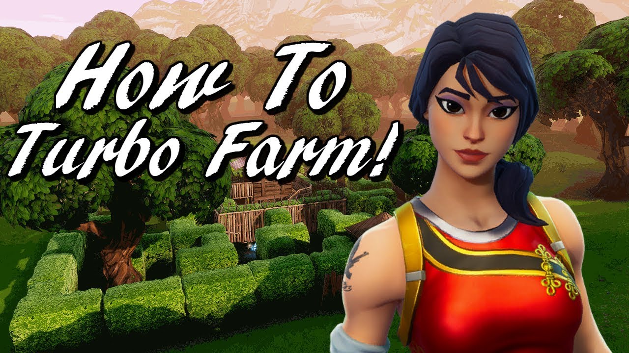 How To Turbo Farm On Console (Fortnite Battle Royale)