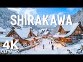 Shirakawa, Japan 4K ❄️ Winter Wonderland &ndash; Discover Timeless Gassho Houses &amp; Deep Snow