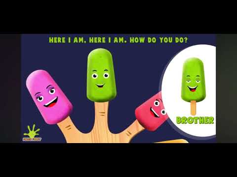 Ice Cream Finger Family Nursey Rhyme 