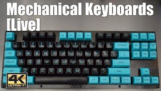 Livestream - Mechanical keyboard kit assembly with 1upkeyboards TKL Carbon Fiber