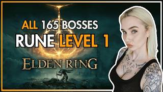 I beat ALL 165 Elden Ring Bosses at RUNE LEVEL 1 (RL1) | Thundrea Net Worth