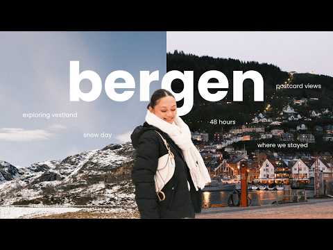 EUROPE DIARIES | exploring vestland, snow & slow days in bergen 🇳🇴