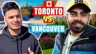 Toronto Vs Vancouver  Ft. @ChiragGondi | for International Students | Canada Fun Comparison