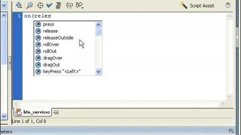 CRIANDO MENU EM FLASH 8 (parte 2)