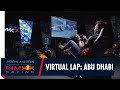 Citrix virtual lap alex albon at the abu dhabi grand prix