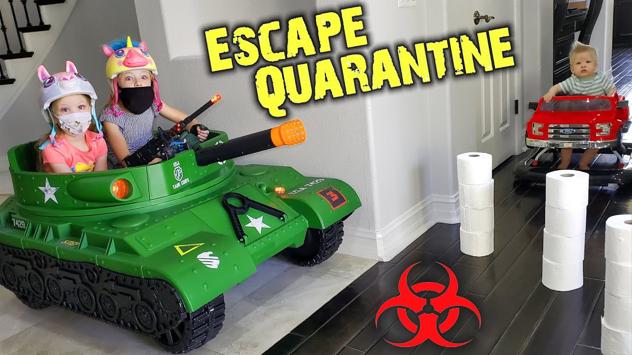 Escape Quarantine!!! Last to Get Caught Moving Wins!