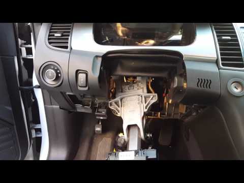 Collapsible steering column deployment  control sensor removal