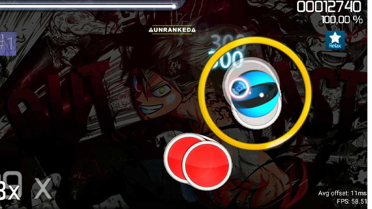 BLACK ROVER[EXTRA] + RX + HD(8 miss).(osu!droid) - YouTube