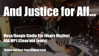 And Justice for All Cover with Mesa/Boogie Studio Preamp and ADA MP1