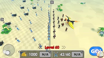 Epic Battle Simulator 2 Level 60 Walkthrough Gameplay