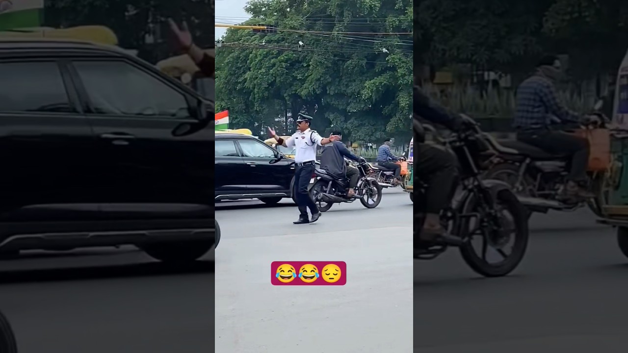 traffic Singham Of Indore 😂😂 