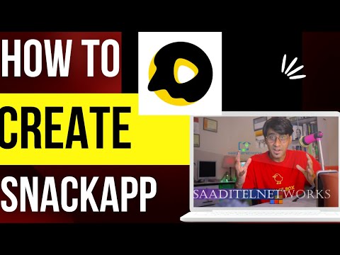 How to Create & Protect Snack App account #saaditelnetworks