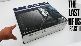PS4 Pro "The Last of Us Part II" Limited Edition Console Bundle - Unboxing, Review, Gameplay
