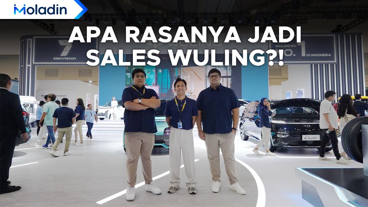 1 Hari Menjadi Sales Wuling di GIIAS 2024! Kira-kira Bisa Kejual Gak Ya?! | Moladin