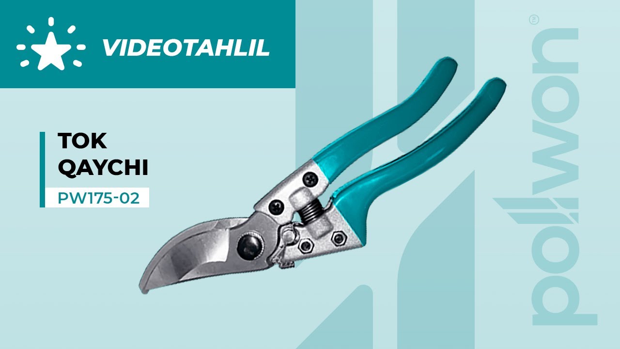 🔹 POLLWON Sekator (Tok qaychi) ni amalda qo'llab ko'rdik.