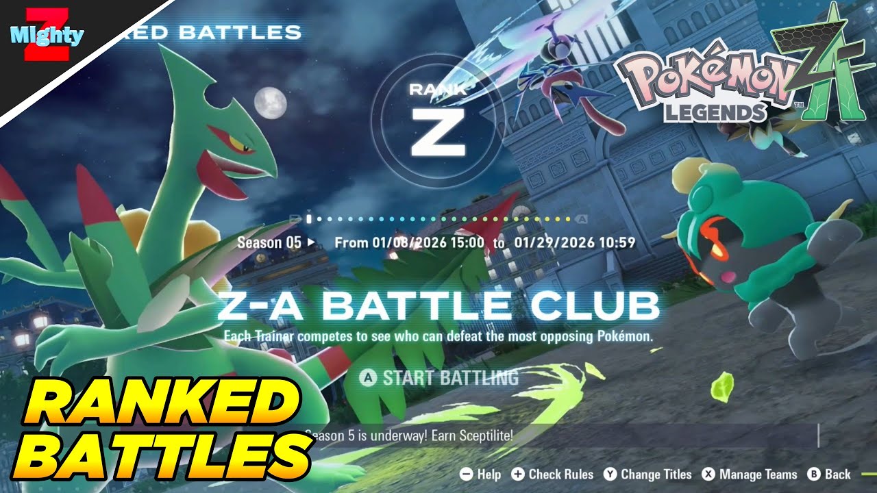 This..is MADNESS! | Pokémon Legends: Z-A Ranked Battles [Season 5