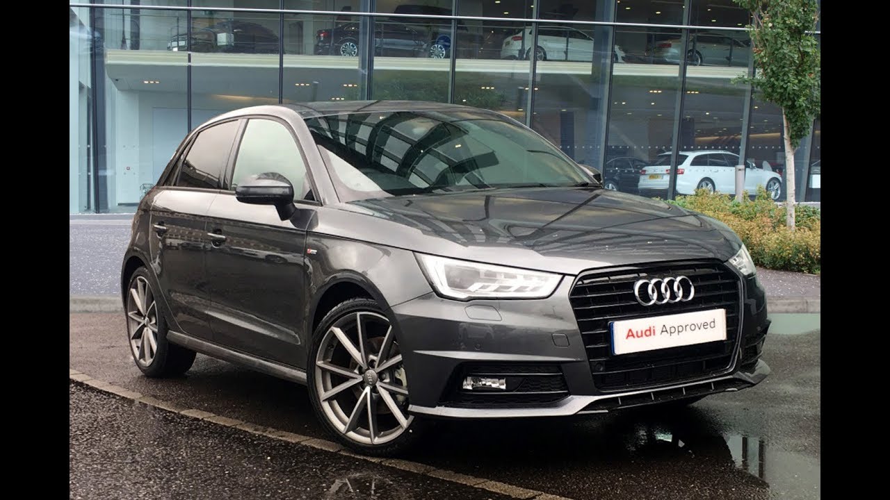 LG67ZZK AUDI A1 SPORTBACK TFSI S LINE BLACK EDITION GREY 2017, West