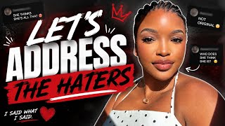 Addressing The Hate 