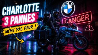 La BMW de Charlotte nous lâche encore…