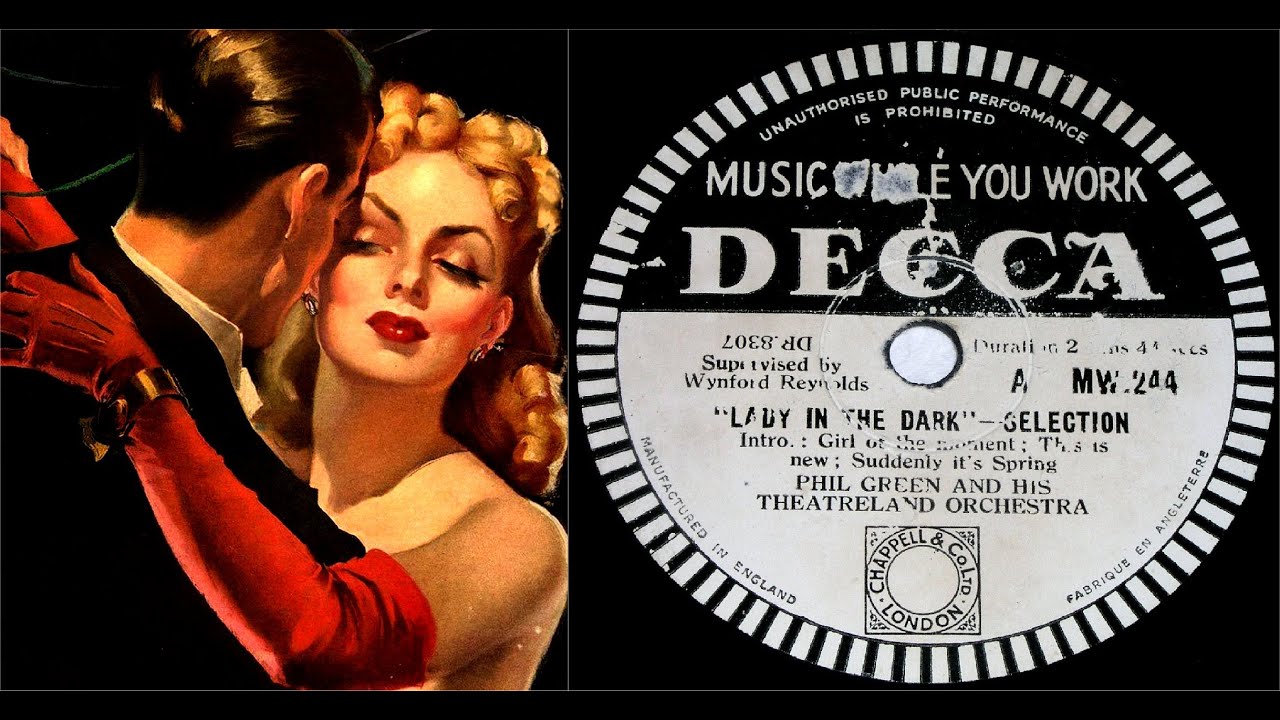 78 RPM – Phil Green & His Orch – Lady In The Dark Selection (1) (1944)