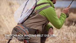 Fishpond Switchback Wading Belt System