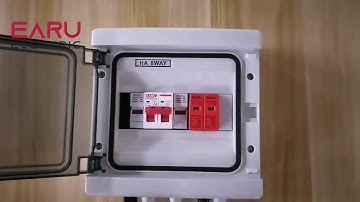 Solar System with Our 500V Solar Photovoltaic PV Combiner Box!