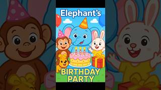 Elephant’s Birthday Party 🎂🎈 | Cake, Gifts & Friends | ABC Joy Kids