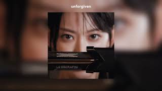 le sserafim - unforgiven (sped up)