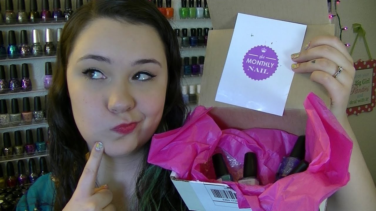 New Nail Polish Subscription! (The Monthly Nail) + Extended Bloopers