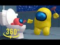 Among Us Skibidi Toilet VR 360 | ACGame Animations