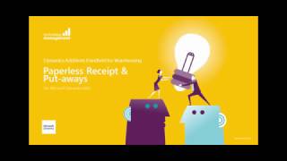 Dynamics Additions Handheld for Warehousing - Paperless Receipt and Put away