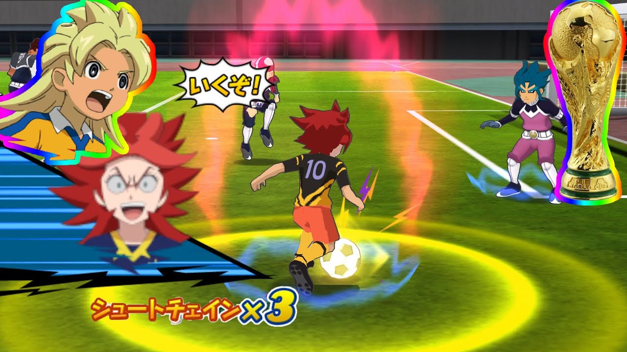 Inazuma Eleven Go Strikers 2013! Custom Team Tournament Wii 1080p (Dolphin/Gameplay)