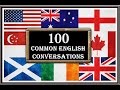 100 Common English Conversations - Spoken English for Daily Use - English Speaking Practice
