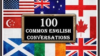 ⁣100 Common English Conversations - Spoken English for Daily Use - English Speaking Practice