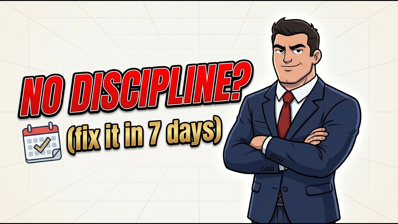 No Discipline Example Image Why You Have NO Discipline (Fix It In 7 Days) - YouTube
