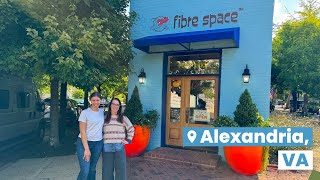 fibre space Yarn Store Tour in Alexandria, VA #unitedskeinsofamerica