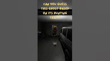Can you guess the Ghost based on its Hunting Trait? #phasmophobia #shorts