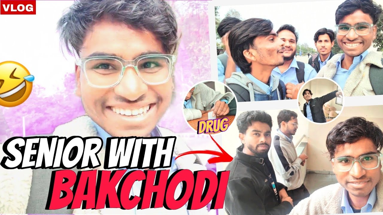 Senior Ke Saath Full Bakchodi 😂 | College Vlog
