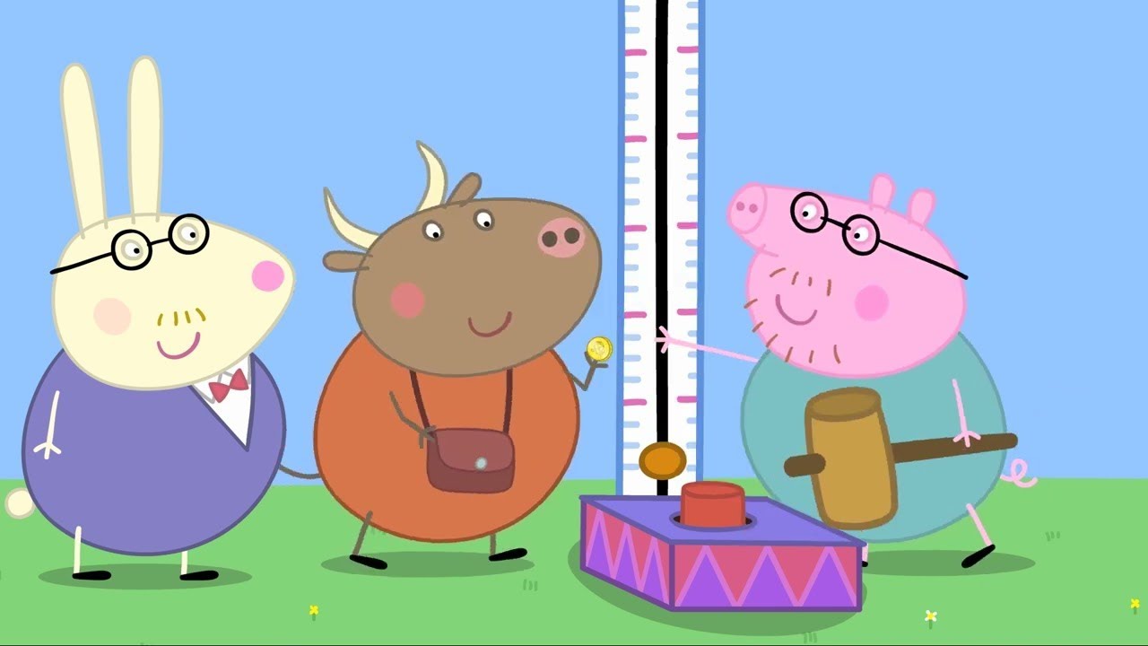 Peppa بيبا بيج - يوم بارد - جرانبا في الملعب - افلام كرتون