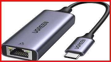 UGREEN USB C to Ethernet Adapter Gigabit RJ45 to Thunderbolt 3 Type C Network 1000Mbps LAN Converter