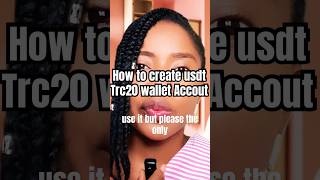 How to create usdt trc20 wallet