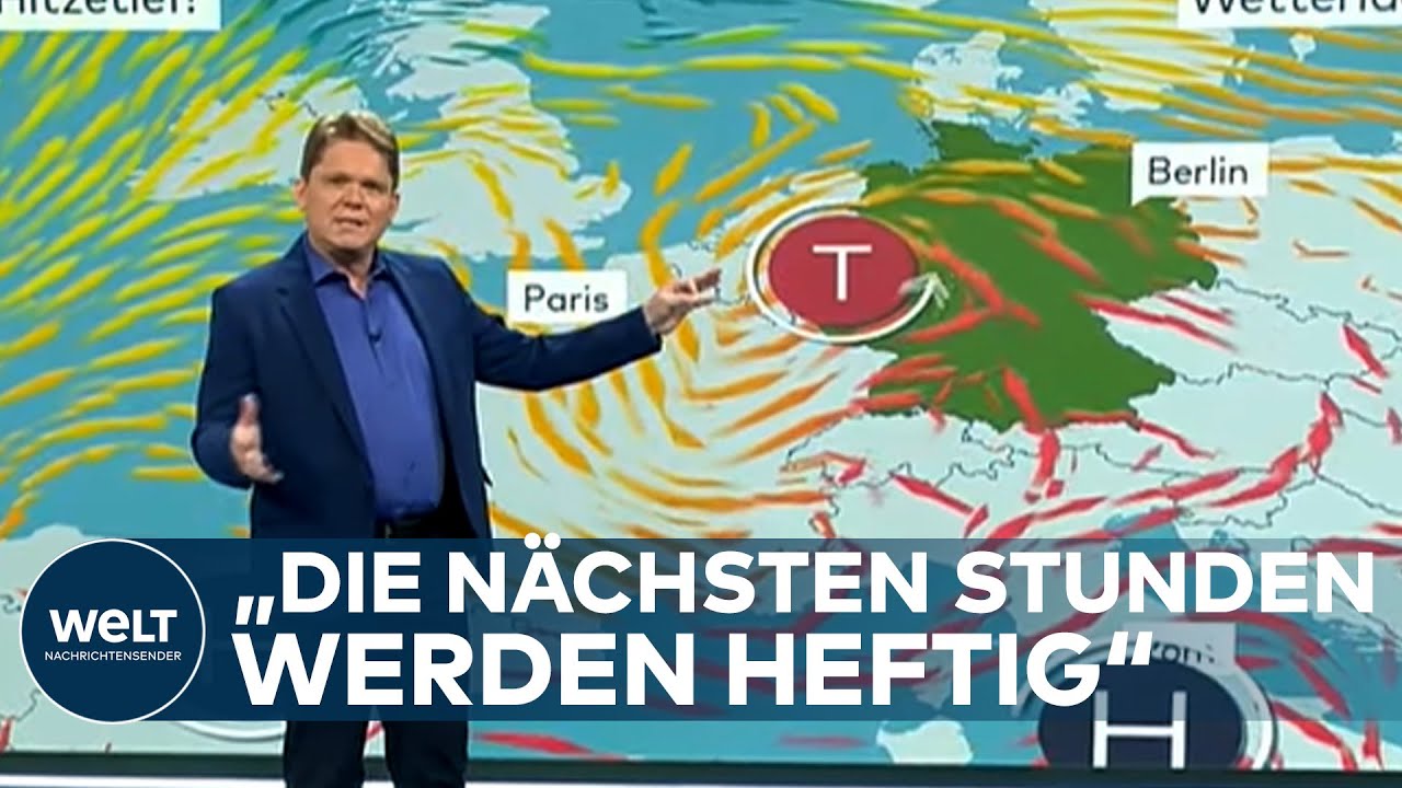 Höchste Alarmstufe LILA: Extremes Unwetter durch Starkregen mit schwerem Hochwasser! Rekorde möglich