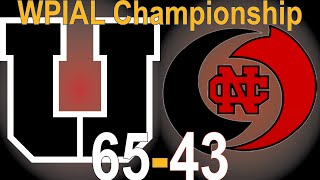 2025 WPIAL 6A Boys Basketball Championship: #1 Upper St. Clair vs. #2 New Castle Highlights