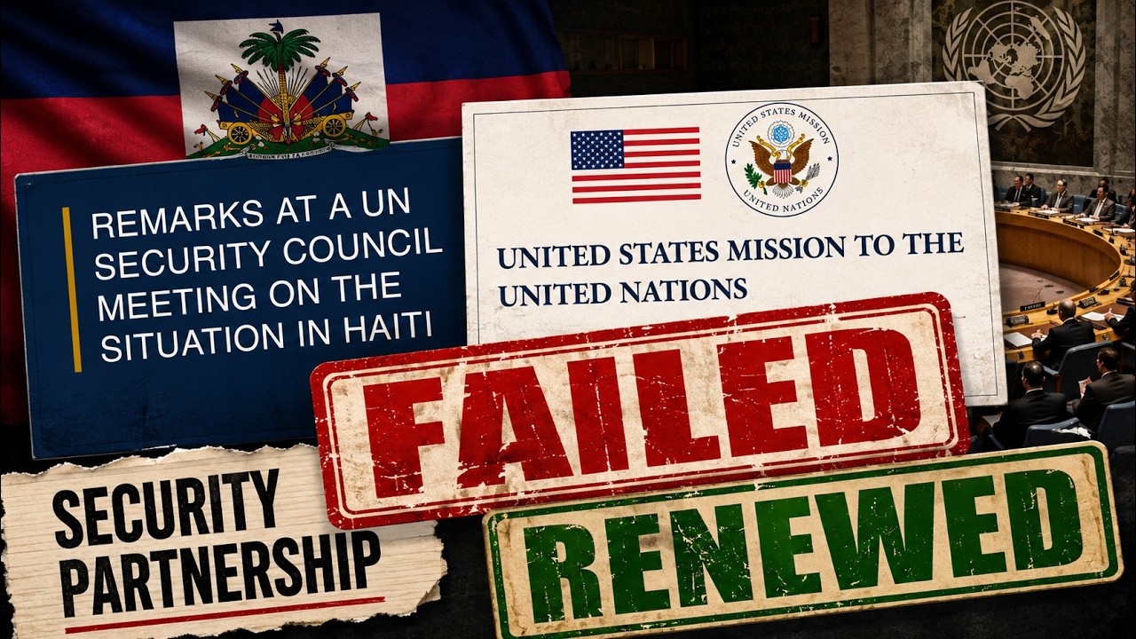 United States Government Calls for Another Security Partnership Pact Extension in Ayiti 🇭🇹🇭🇹🇭🇹