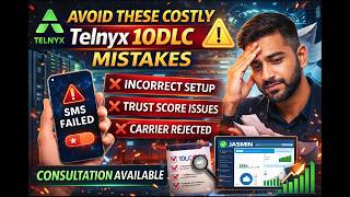 Avoid These Costly Telnyx 10DLC Mistakes (Consultation Available)