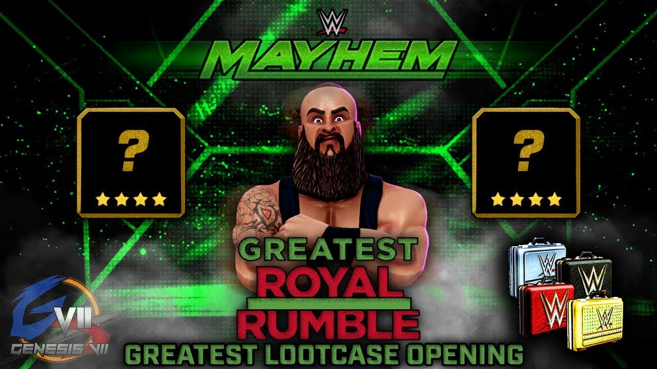 Never Forget The Name..... | The GREATEST Lootcase Opening | WWE Mayhem