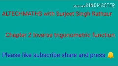 Dr. Harswaroop Sharma Class12 Sub -maths chapter 2