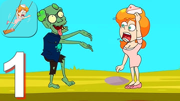 Save The Lady - Save Girl - Rescue Girl - Gameplay Walkthrough Part 1 Levels 1-11 (Android,iOS)