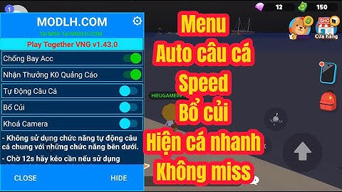 Play Together Mod APK 1.61.1 (Menu, Auto Câu, Không Miss, Hiện Cá Nhanh)